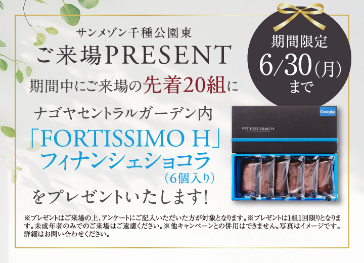 ご来場プレゼント